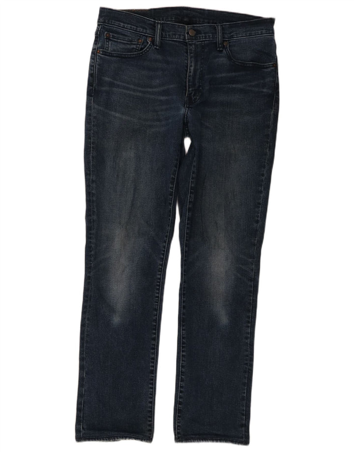 Levi's Herre 541 tilspidsede jeans W32 L30 Marineblå bomuld