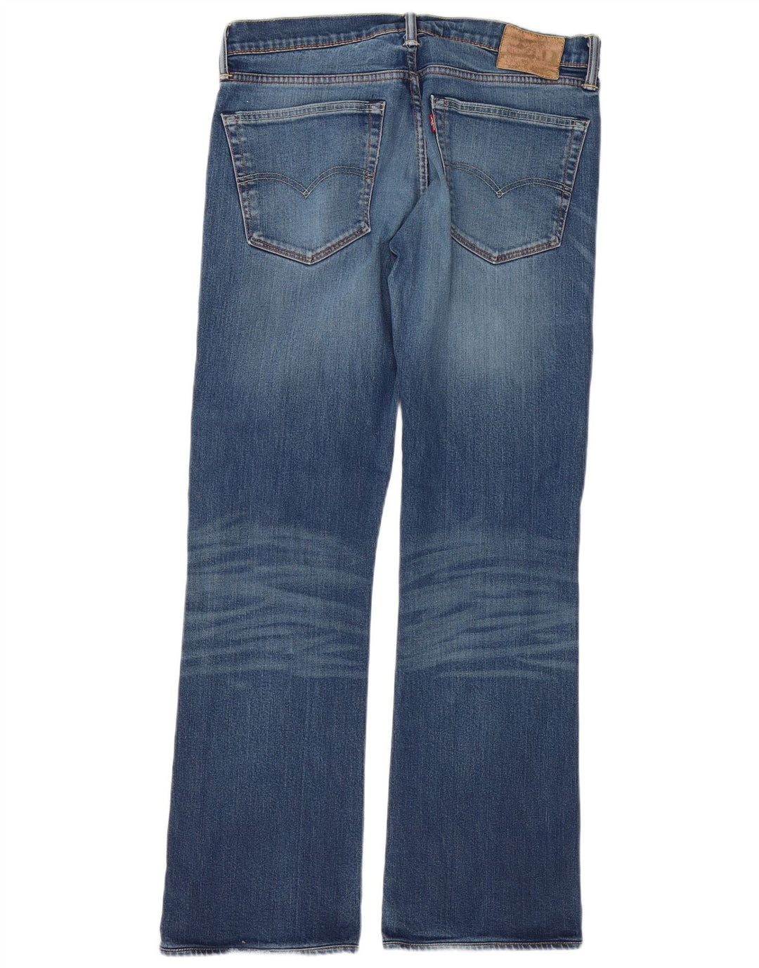 Levi's Herre 521 Bootcut Jeans W36 L32 Blå Bomuld