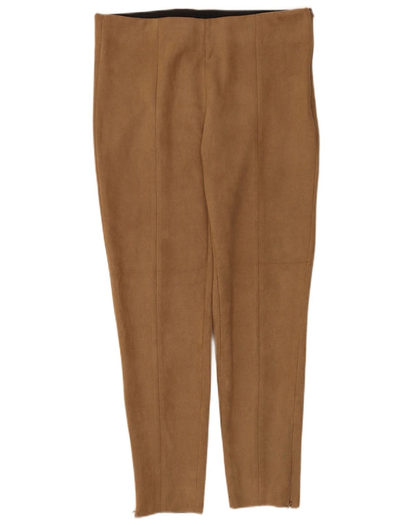 Zara Dame Skinny Casual Bukser XL W32 L26 Brun