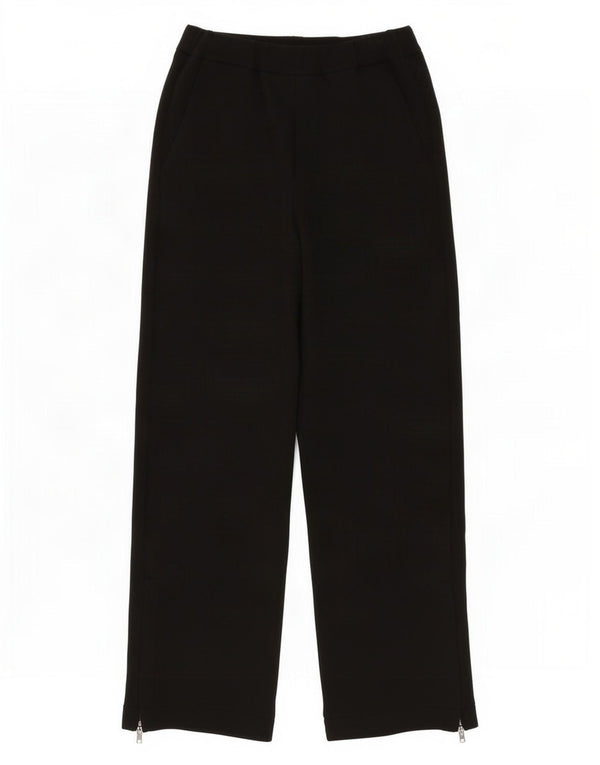 Cos Womens Straight Chino Trousers Small W27 L30 Black Cotton