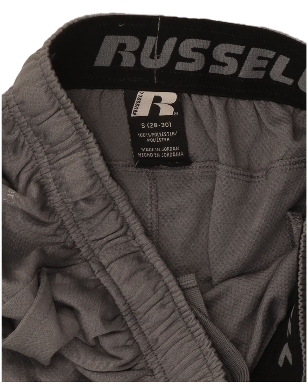 Russell Athletic Herre Sportshorts Små Grå Colourblock Polyester