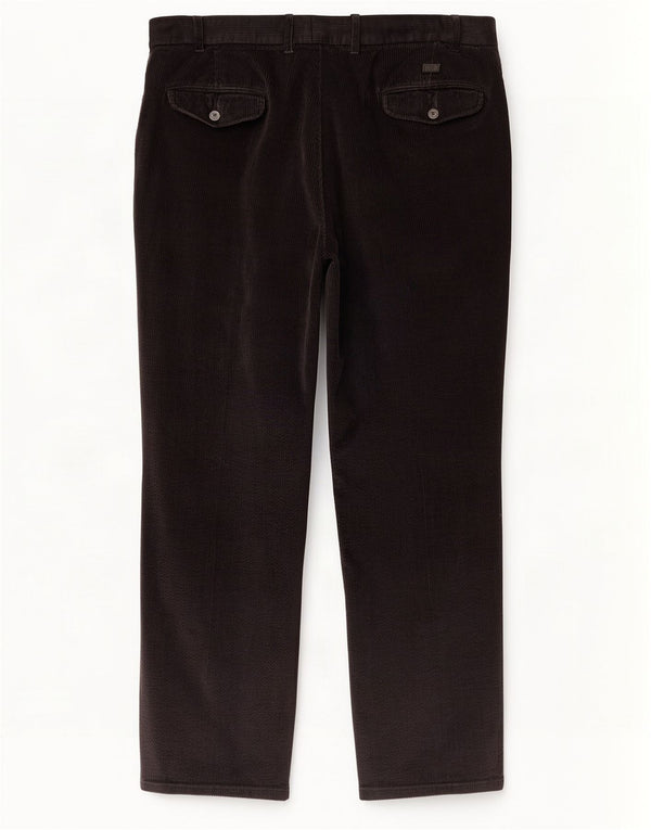 Marks & Spencer Mens Blue Harbour Straight Corduroy Trousers W40 L31 Navy