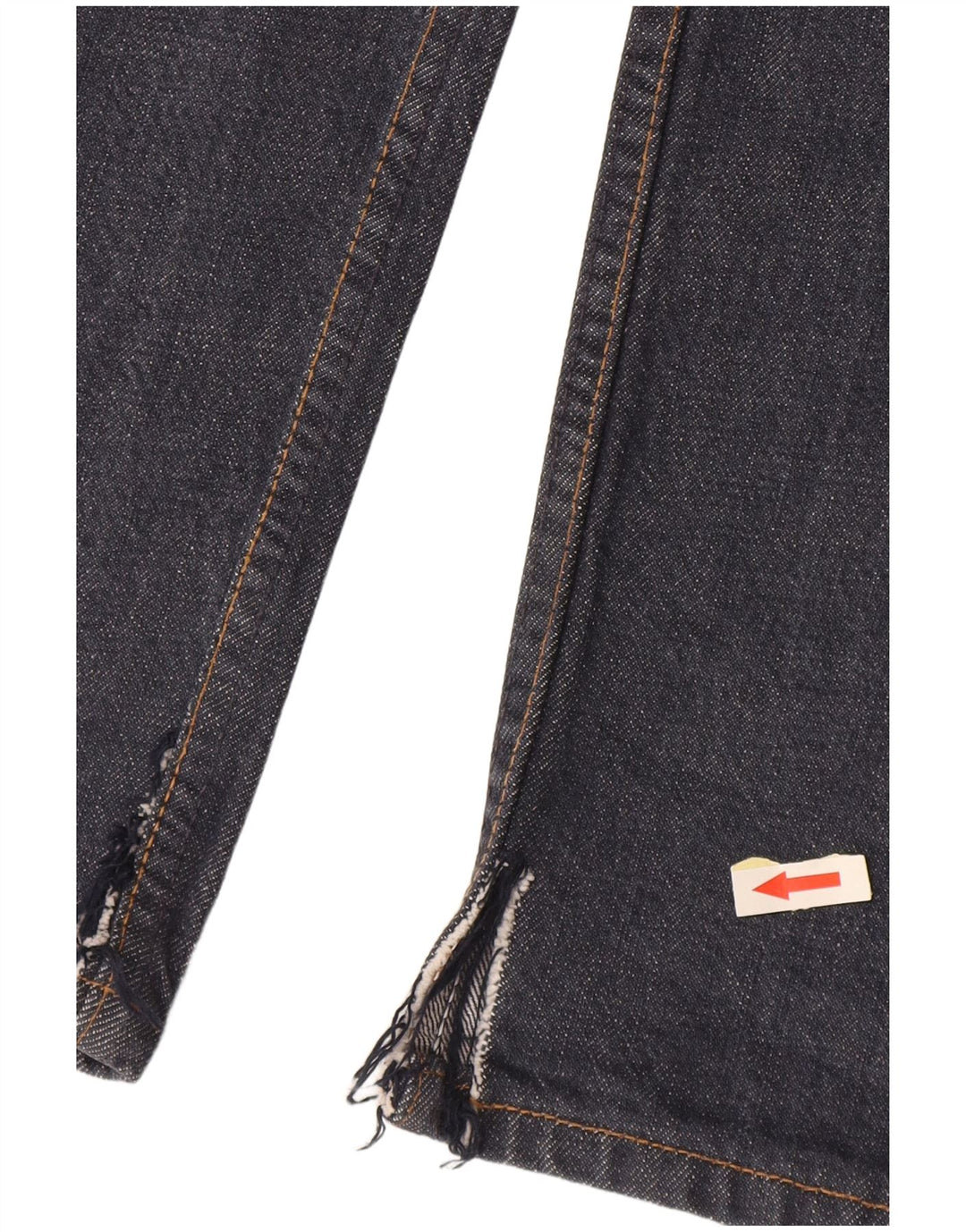 Levi's Herre 501 Straight Jeans W34 L32 Marineblå Bomuld