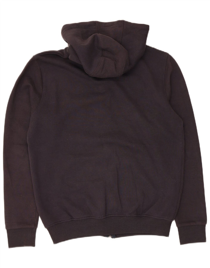 Crew Clothing Herre hættetrøje med lynlås lille marineblå polyester