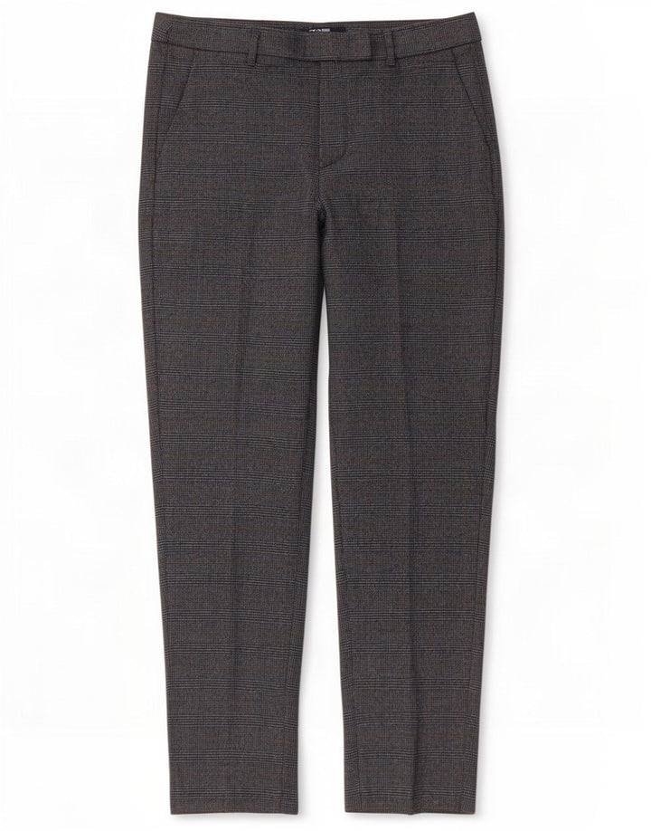 Marks & Spencer Chinobukser til kvinder UK 14 Medium W32 L27 Grå Plaid