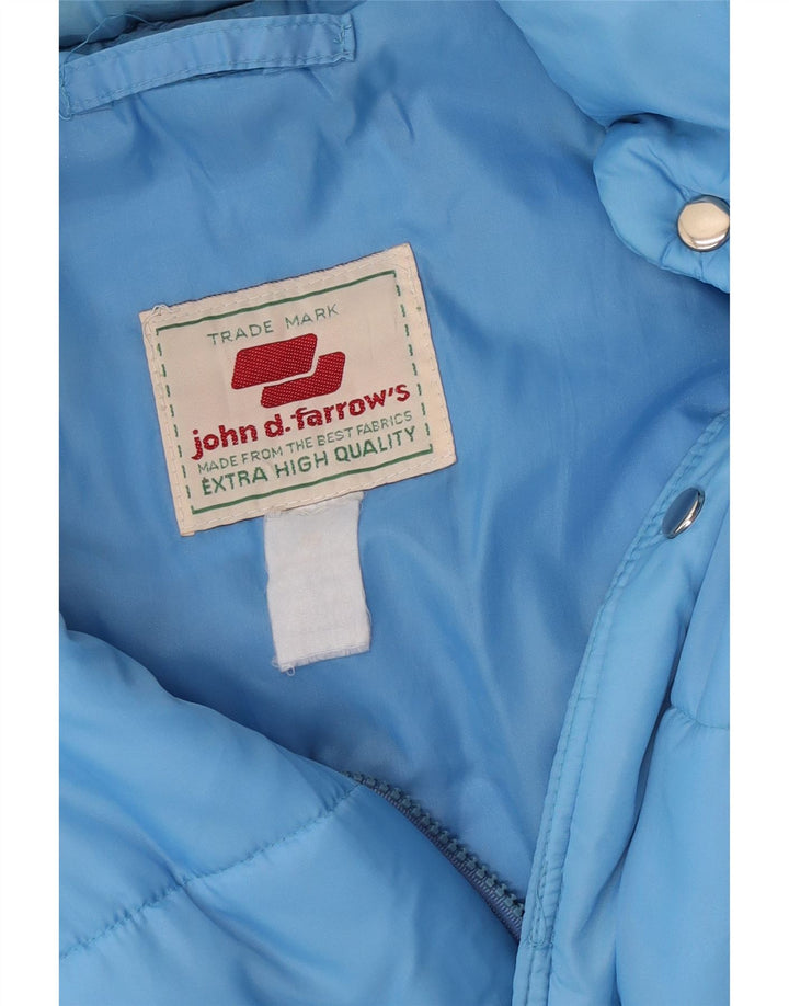 Vintage polstret herrejakke UK 40 Large Blue