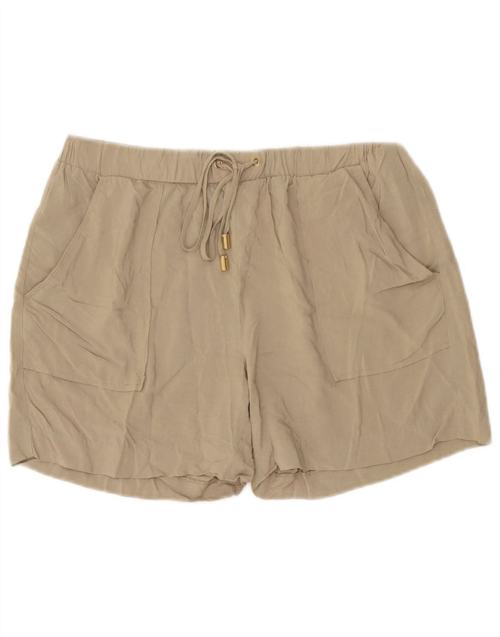 Michael Kors Casual Shorts til kvinder Medium W30 Grøn viskose