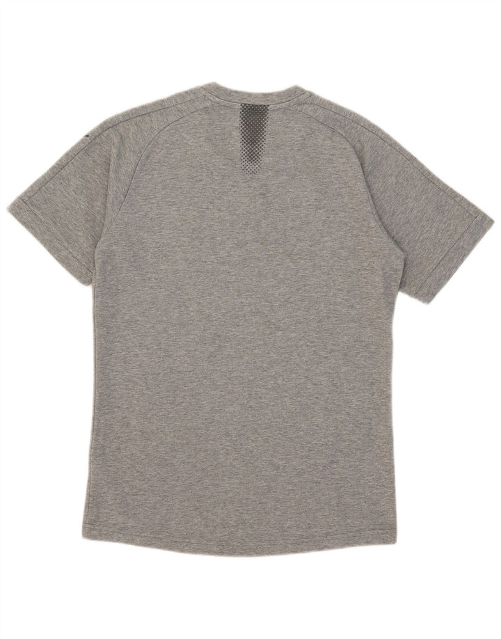 Puma Herre T-shirt Top Medium Grey Flecked Bomuld