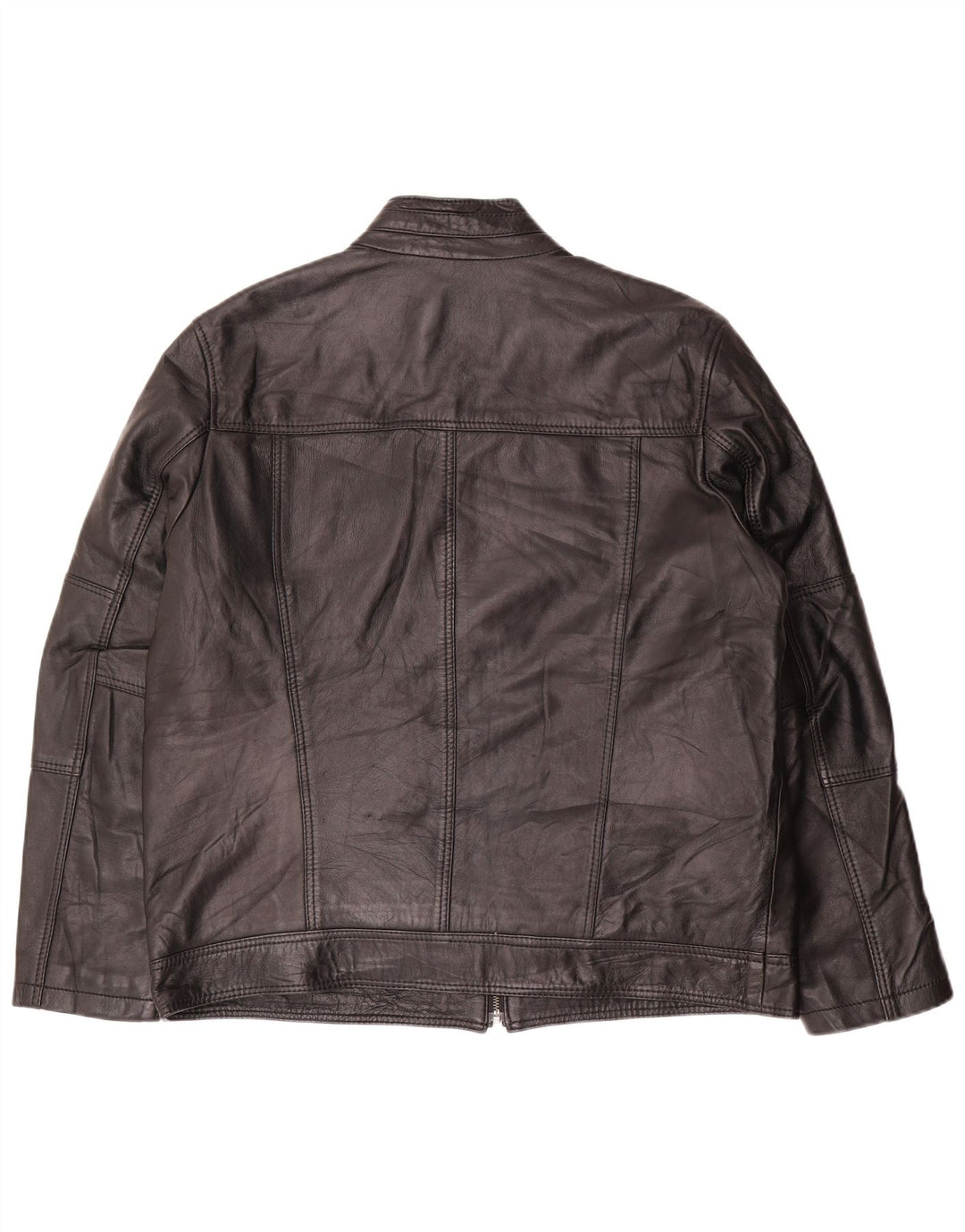 Derimod Expo Dame Læderjakke UK 20 2XL Sort Læder