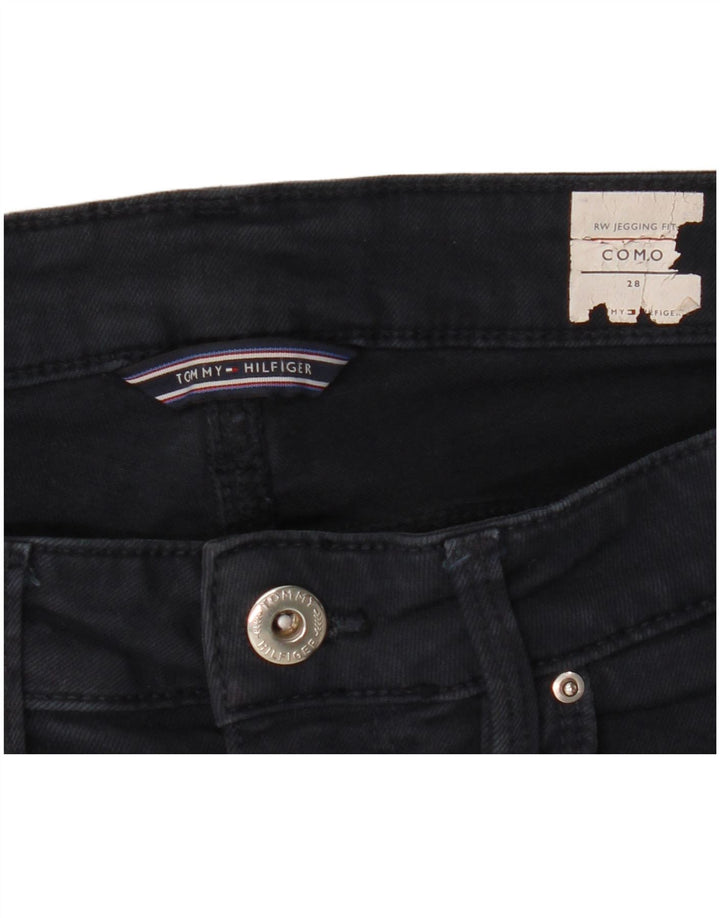 TOMMY HILFIGER Dame Como Jegging Skinny Jeans W28 L28 Marineblå