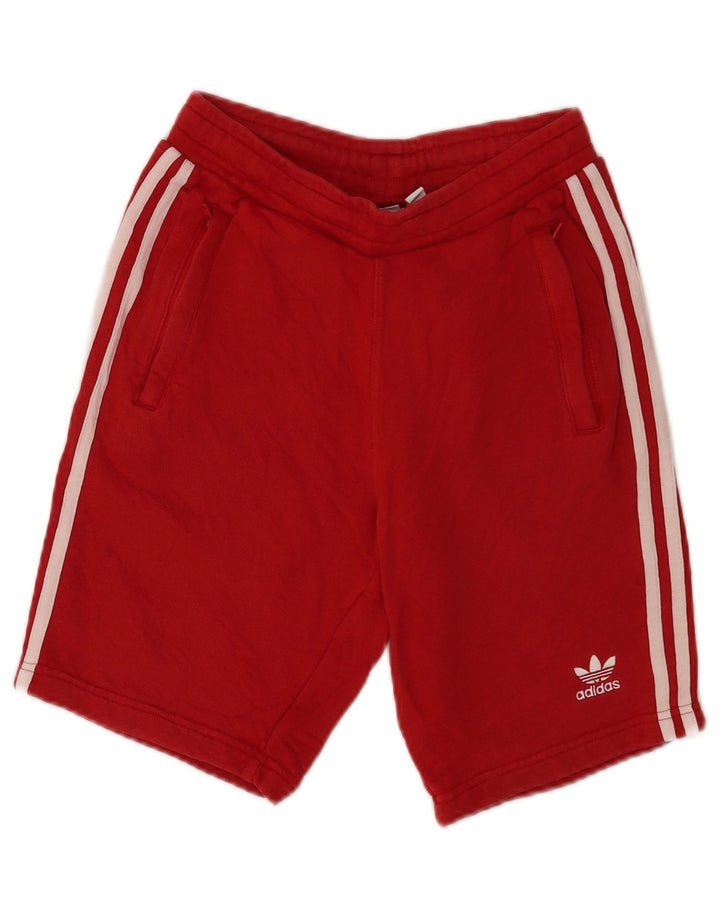 Adidas Herre Sportshorts XS Rød Bomuld