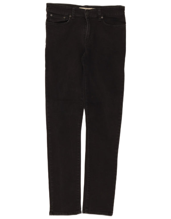 Calvin Klein Dame Skinny Jeans W28 L32 Sort Bomuld