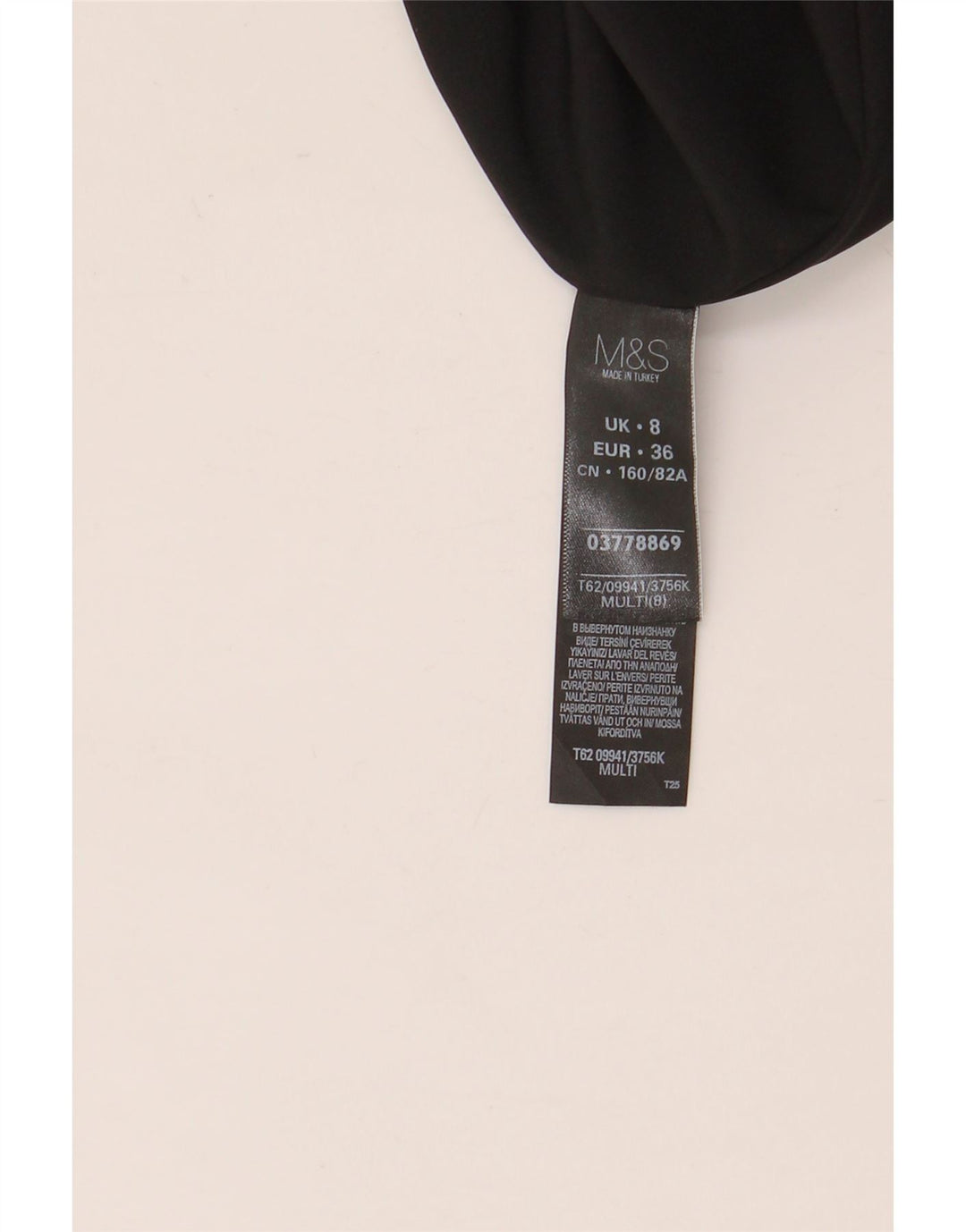 Marks & Spencer Dame A-Line Kjole UK 8 Lille flerfarvet polyester
