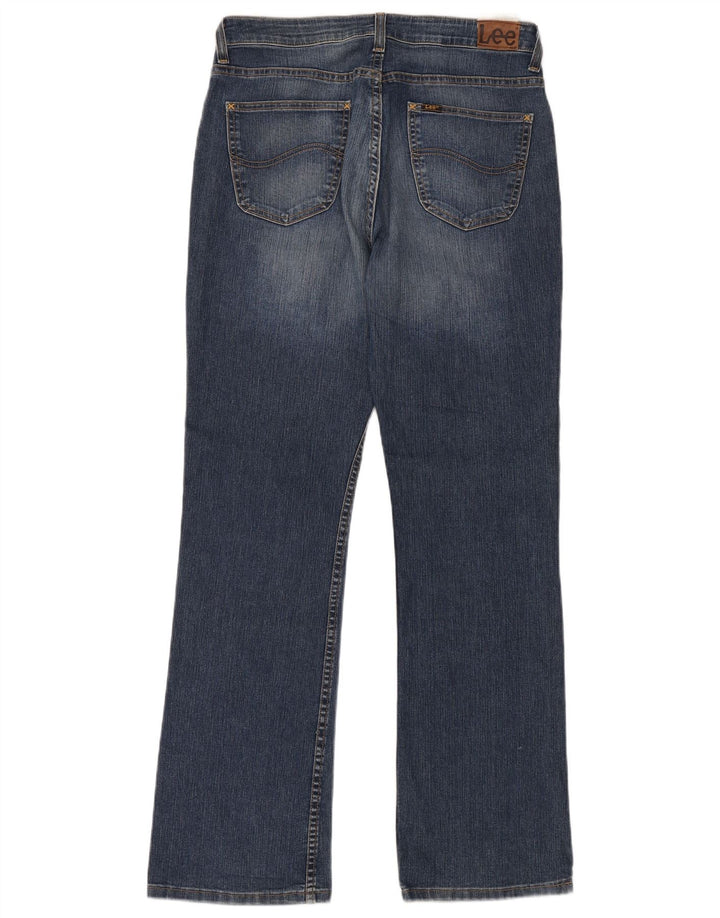 LEE Herre Cameron Regular Fit Straight Jeans W34 L33 Blå Bomuld