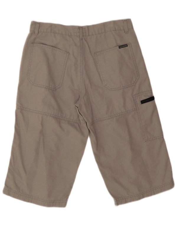 Tom Tompson Herre Cargo Shorts Medium W30 Grå Bomuld