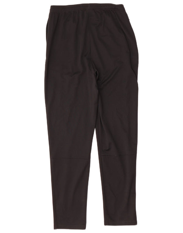 Nike Dame Dri Fit træningsdragt Bukser UK 14 Medium Sort Polyester