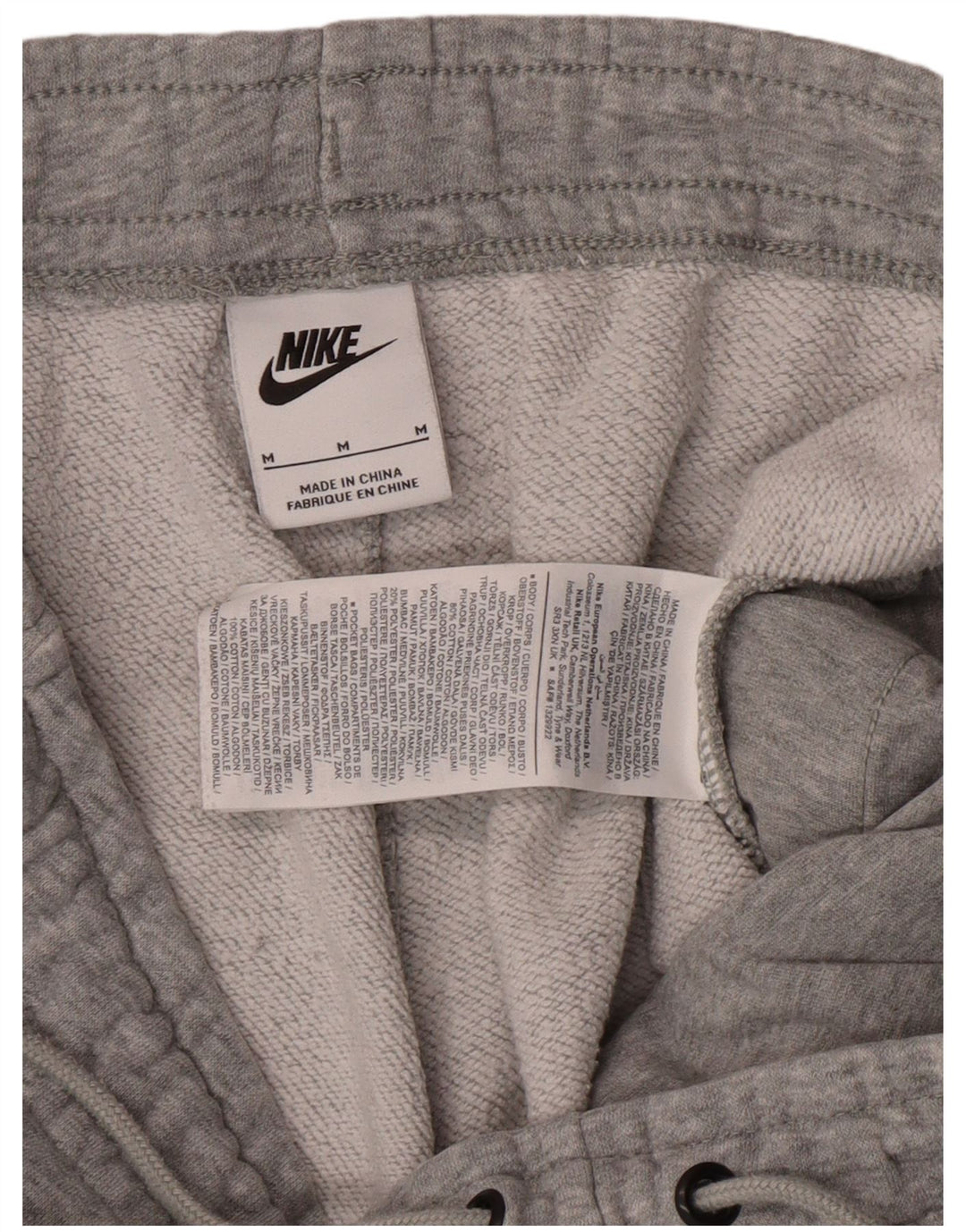 NIKE træningsdragt til kvinder Joggers UK 14 Medium Grey Bomuld