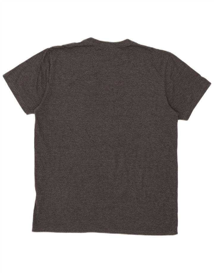 Adidas Herre T-Shirt Top XL Grå Polyester