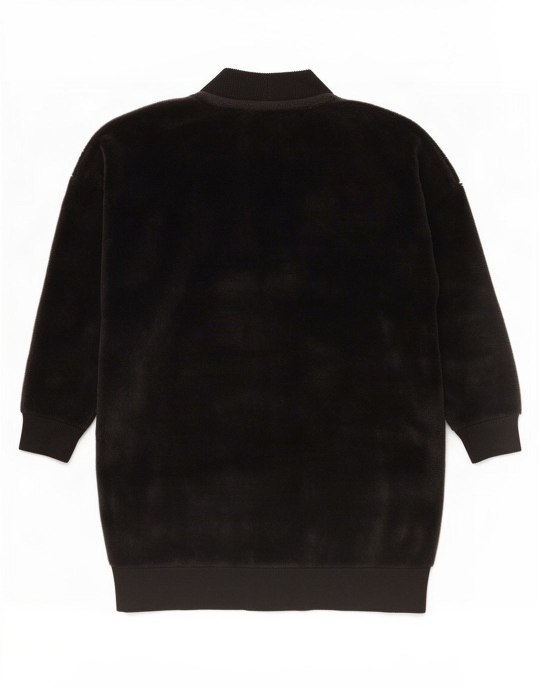 Marks & Spencer Dame Oversized Longline Cardigan Sweater UK 6 XS Sort