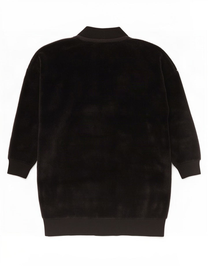 Marks & Spencer Dame Oversized Longline Cardigan Sweater UK 6 XS Sort