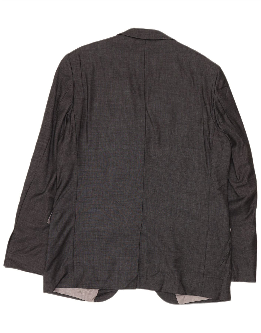 Dkny Herre 2 Knapper Classic Fit Blazer Jacket UK 42 XL Grå Uld