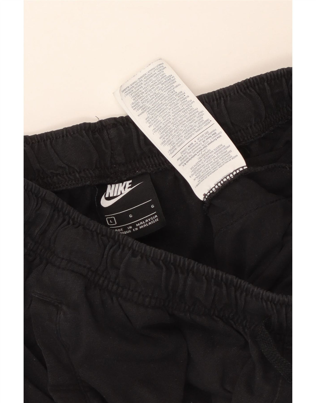 NIKE Sportshorts til mænd, store sorte bomuld