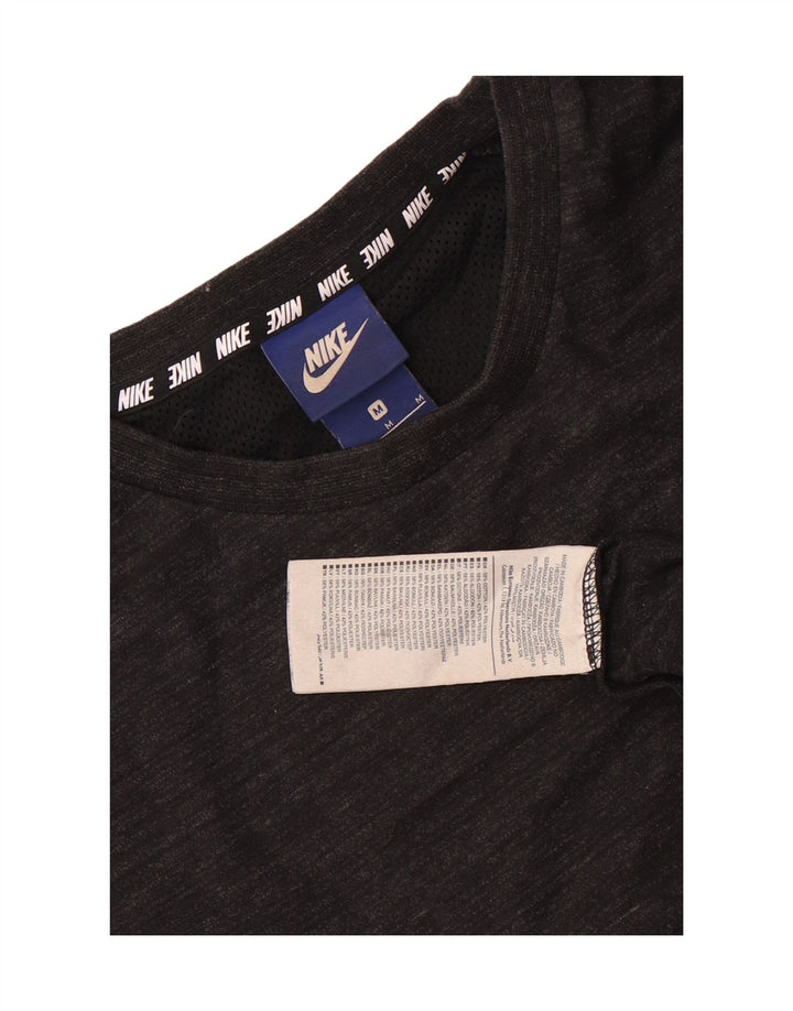 Nike T-shirt top mellem grå bomuld til mænd