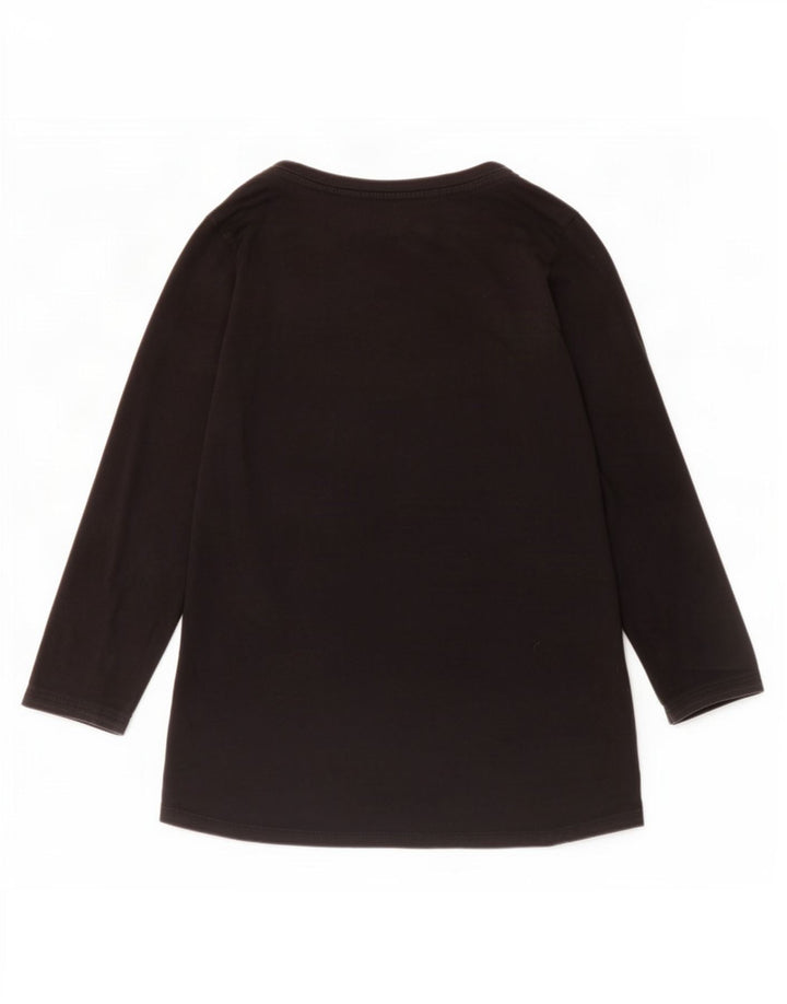 Champion Dame Grafisk Top Langærmet UK 18 XL Sort