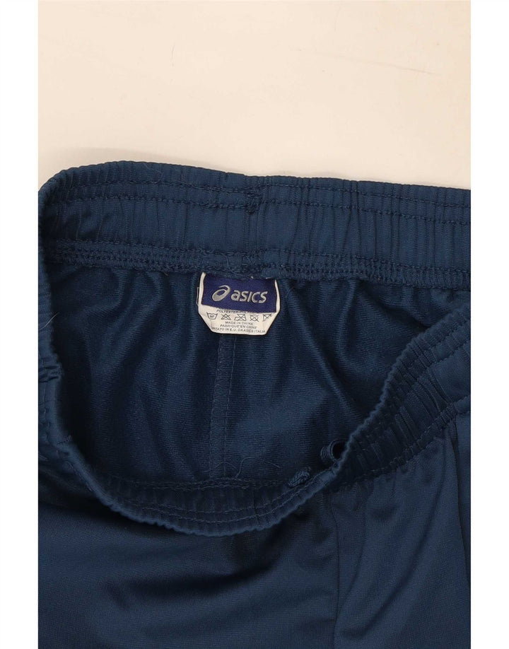 Asics Boys træningsdragt bukser 9-10 år marineblå polyester