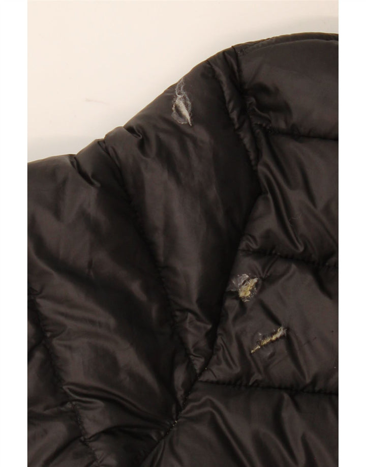 Champion drenge hættepolstret jakke 11-12 år Stor sort polyester