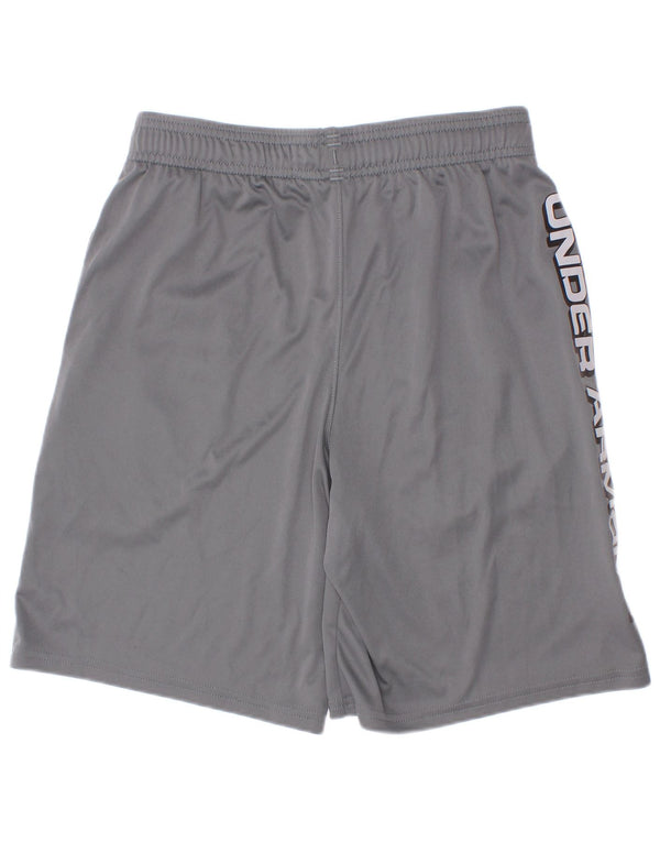 Under Armour drenge grafiske sportsshorts 9-10 år mellemgrå polyester