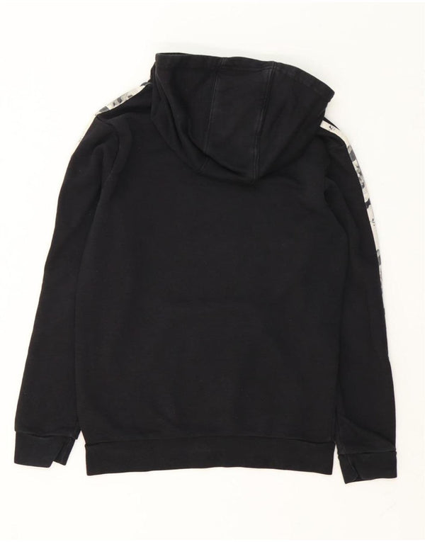 Adidas Grafisk hættetrøje til drenge 11-12 år Sort Camouflage Bomuld