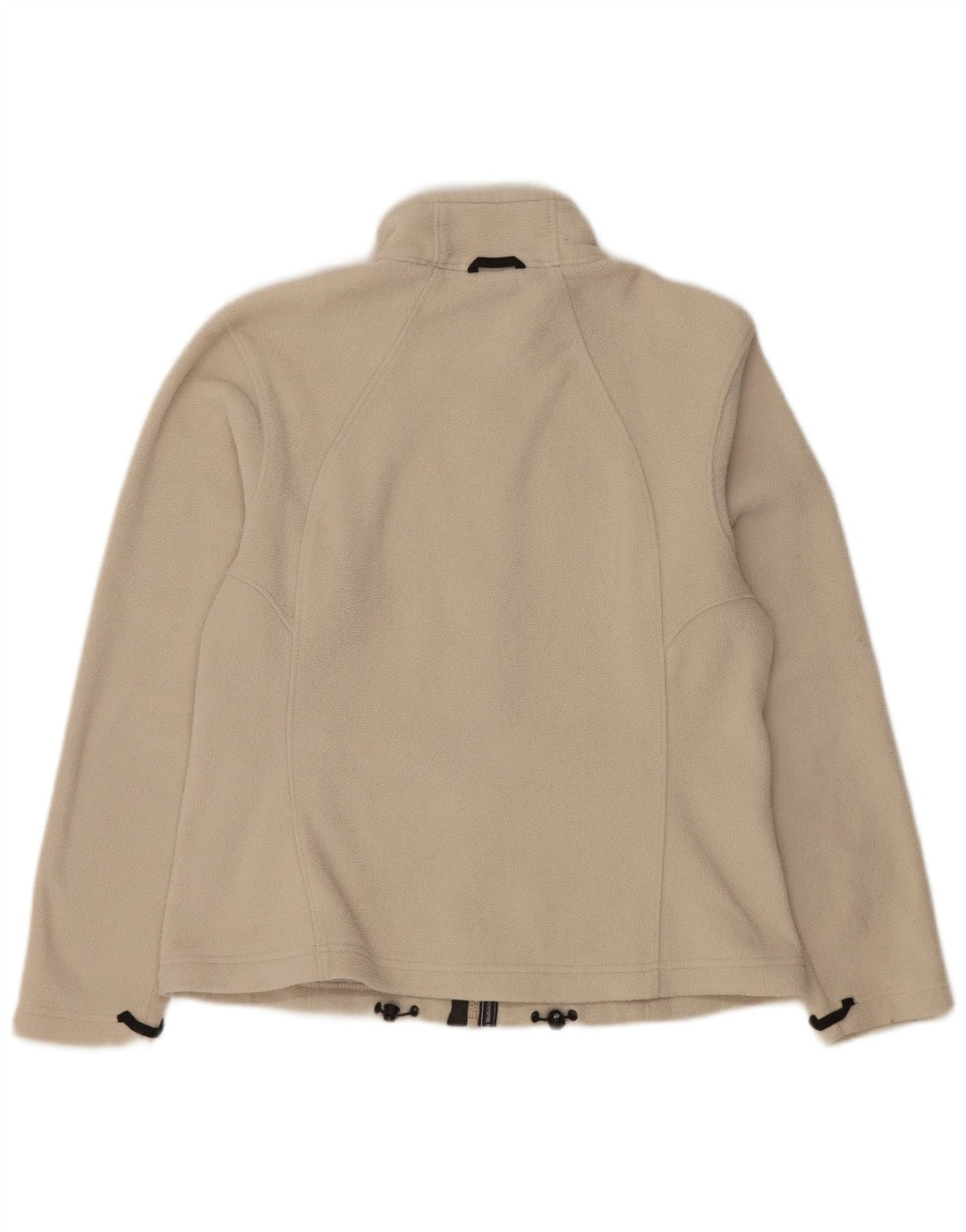 JACK WOLFSKIN Fleecejakke til kvinder UK 12/14 Medium Off White Polyester