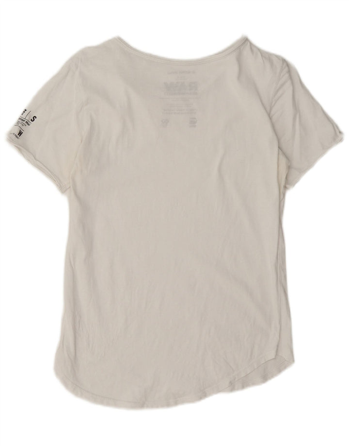 G-Star Herre Grafisk T-Shirt Top Lille Hvid