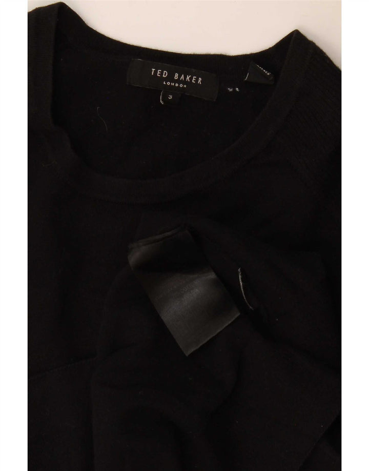 Ted Baker Herre sweater med rund hals str. 3 Medium Sort