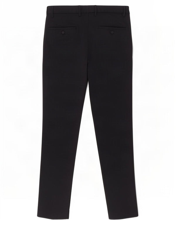 Zara Herre Skinny Chino Bukser IT 42 Large W32 L28 Marineblå Bomuld