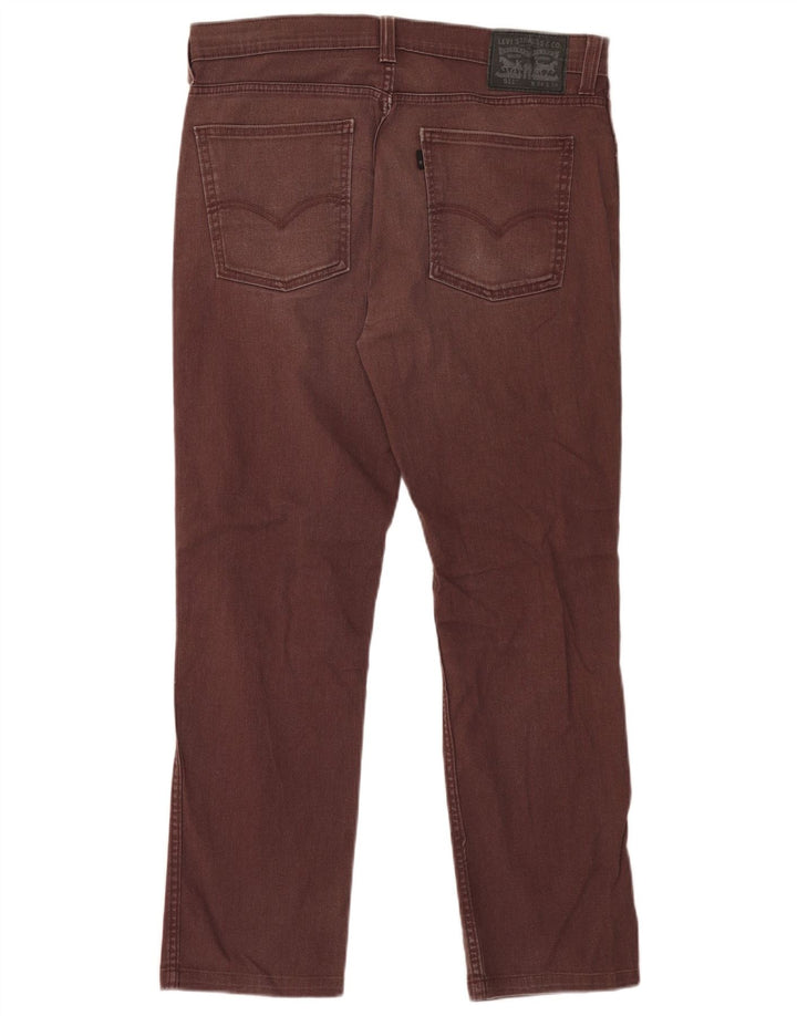Levi's Herre 511 Slim Jeans W34 L29 Brun Bomuld