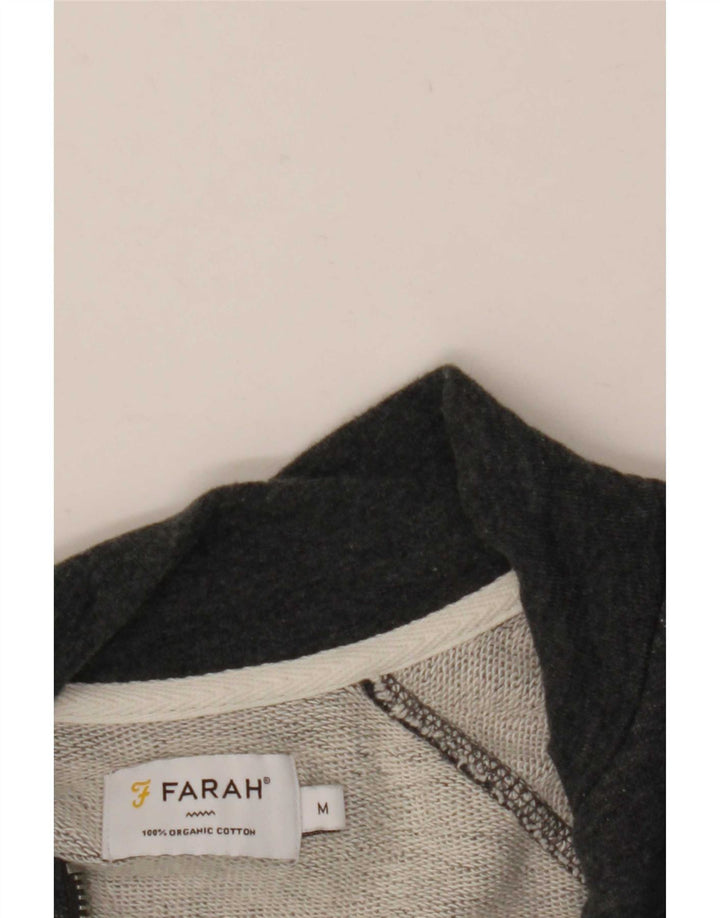 Farah Sweatshirt med lynlås til kvinder DK 12 mellemgrå bomuld