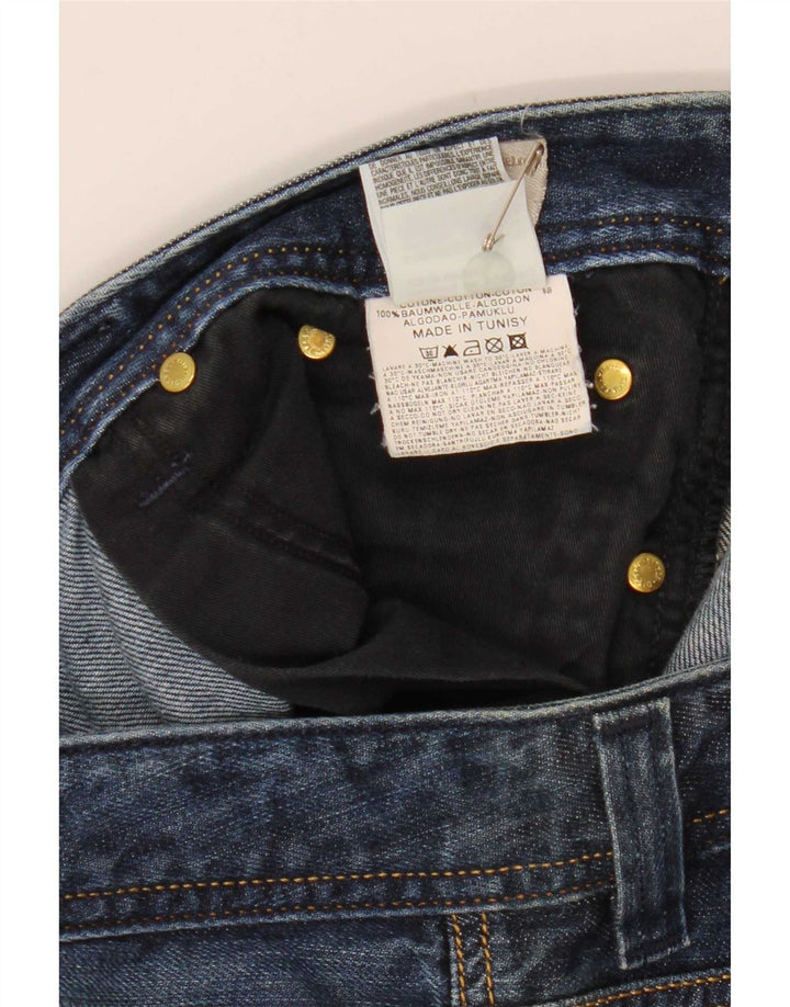 Diesel Herre Viker Straight Jeans W38 L34 Blå Bomuld