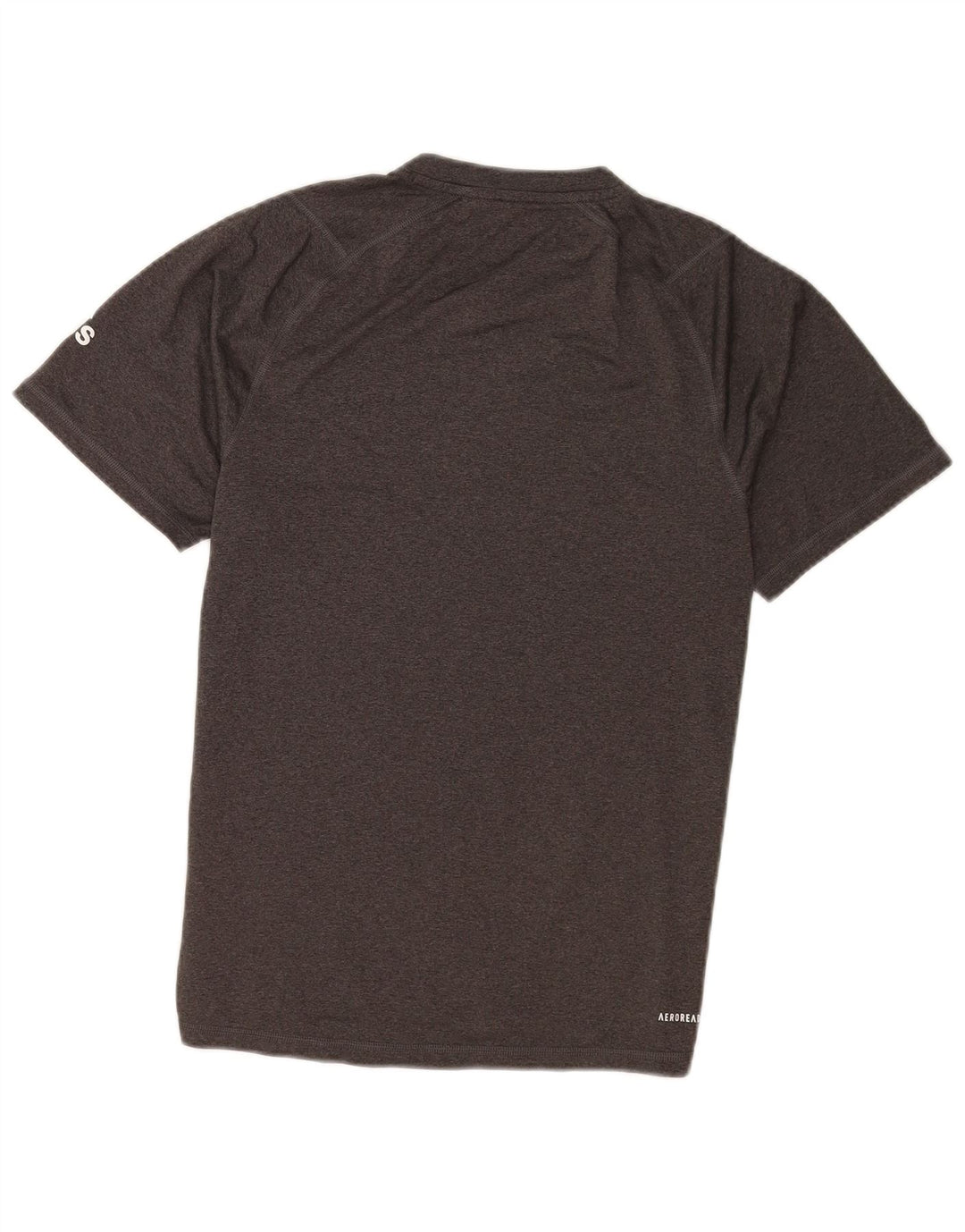 Adidas Herre Aeroready T-Shirt Top Lille Grå Polyester