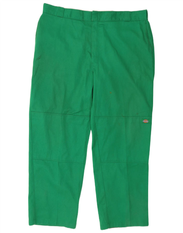 Dickies Herre Straight Cargo Bukser W44 L32 Grøn Polyester