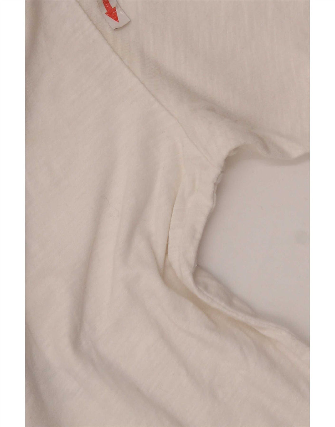Tommy Hilfiger Herre grafisk T-shirt Top Medium Hvid Bomuld