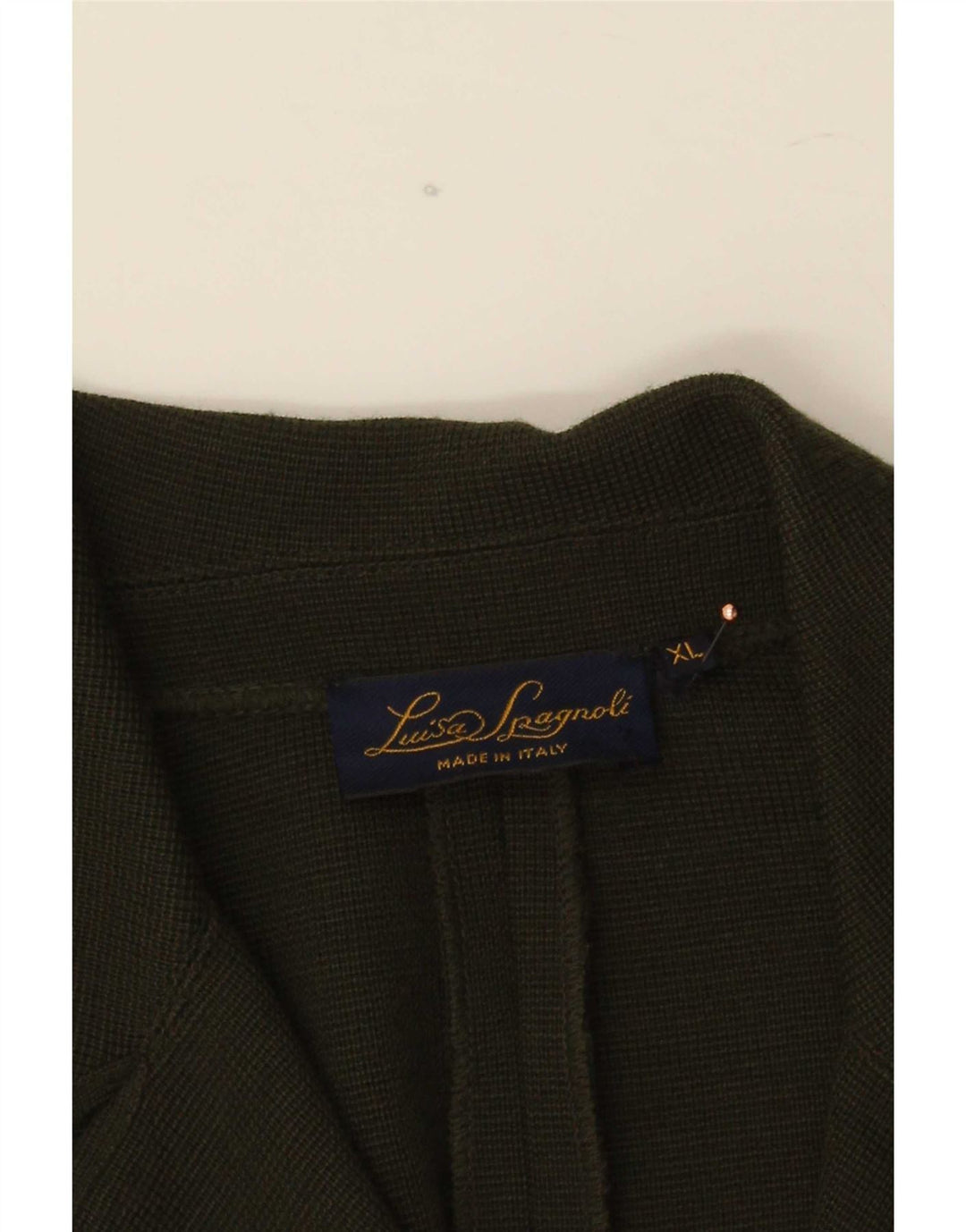 Luisa Spagnoli Dame 1 Knap Blazer Jakke UK 18 XL Grøn