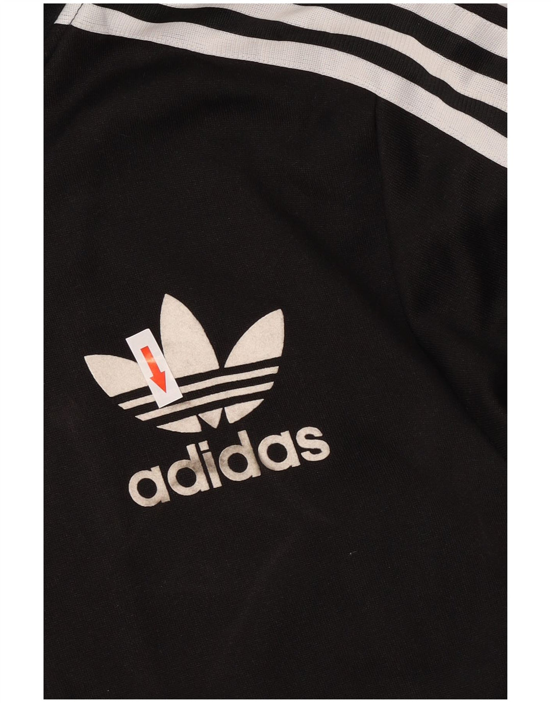Adidas Hættetrøje med lynlås til mænd Lille sort polyester
