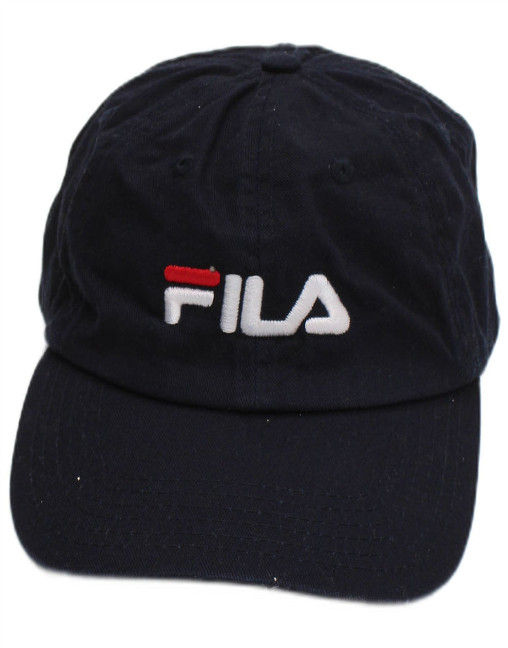 Fila Herre grafisk baseballkasket One Size marineblå bomuld