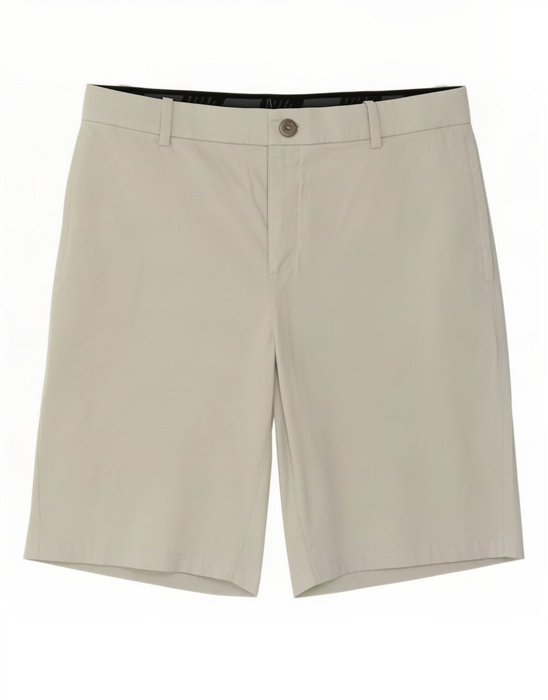 Nike Herre Dri Fit Chino Shorts Medium W32 Beige Polyester