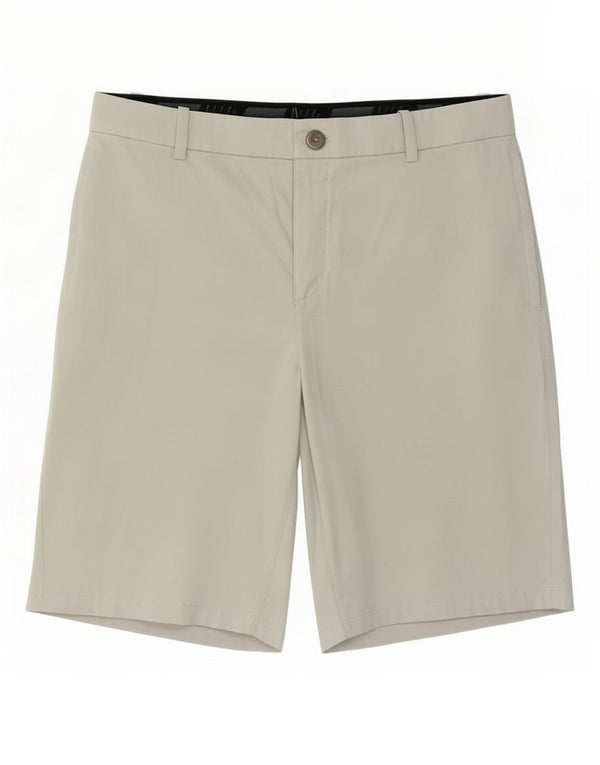 Nike Herre Dri Fit Chino Shorts Medium W32 Beige Polyester