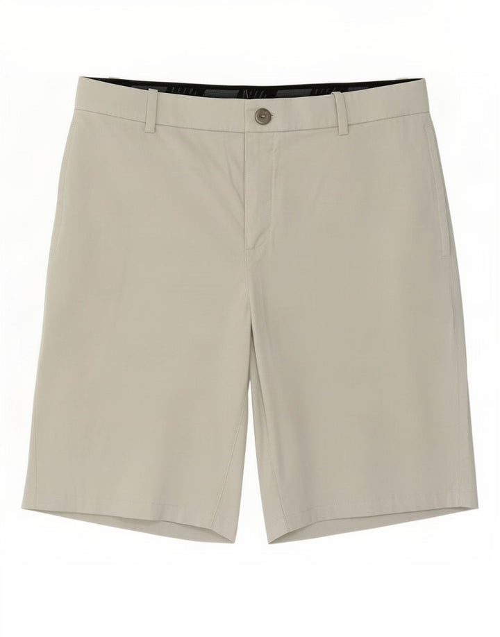 Nike Herre Dri Fit Chino Shorts Medium W32 Beige Polyester