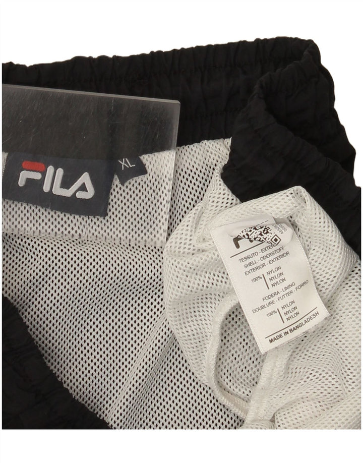Fila Badeshorts til mænd XL Sort Colourblock Nylon
