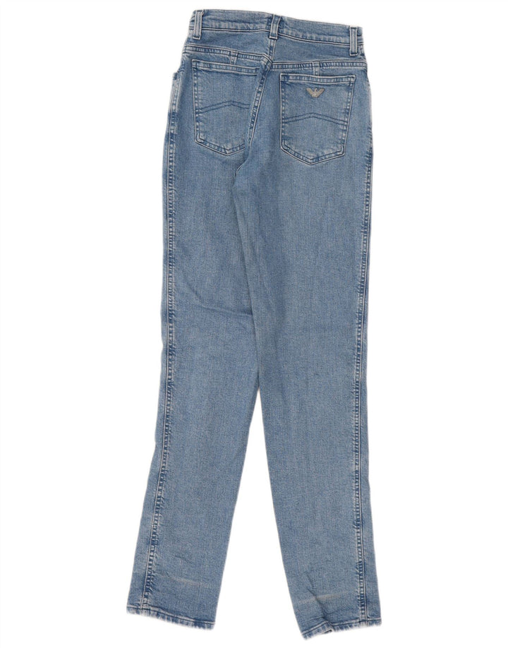 Armani Dame Slim Jeans W24 L31 Blå